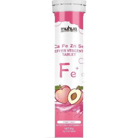 Fragrant Citrus Strawberry Flavor Multi-dimensional Blueberry Flavor Zinc Effervescent Tablets