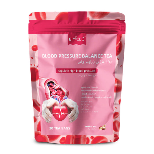 OEM ODM Private Label Blood Pressure Balance Tea Bag Herbal Supplement Wholesale Natural Herbal Formula Support Wellness Balance Daily Care GMP HALAL
