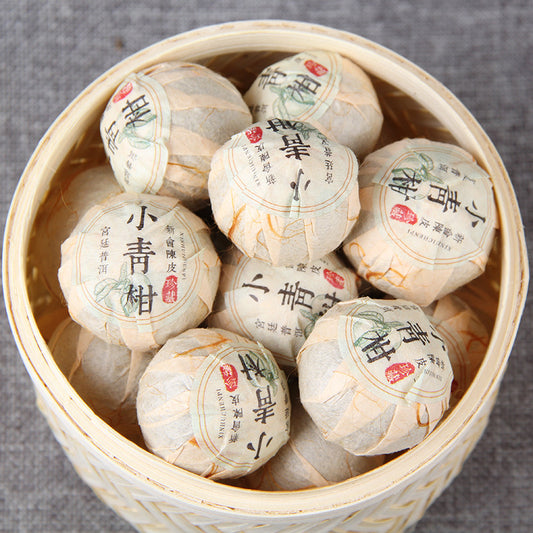 Dried Citrus Tea Tangerine Peel Pu'er Tea Barrel