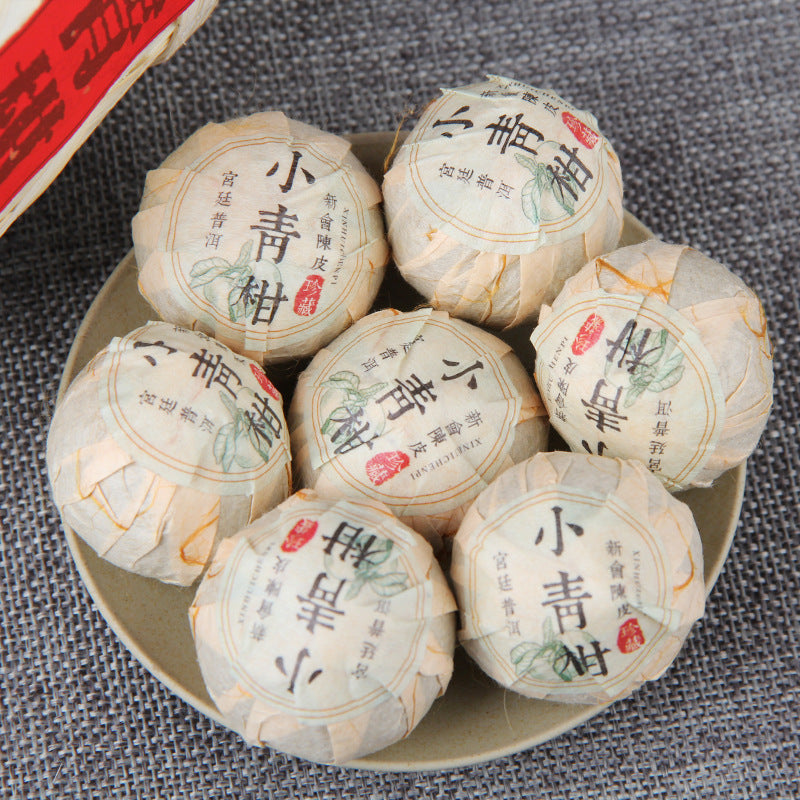 Dried Citrus Tea Tangerine Peel Pu'er Tea Barrel