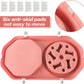 Slow Feeder Dog Bowls Puzzle Anti Gulping Interactive Bloat Durable Preventing Choking Healthy Dogs Bowl